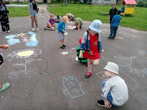 нарисуй лето